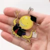 Anime Assassination Classroom Korosensei Keychain Cosplay Accessories Key Chain Pendant Cartoon Badge 4 - Assassination Classroom Store