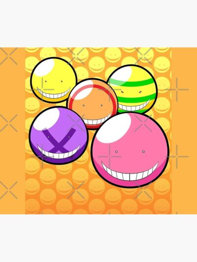 Assassination  Classroom - Round Many Expression Tapestry Official Assassination Classroom Merch