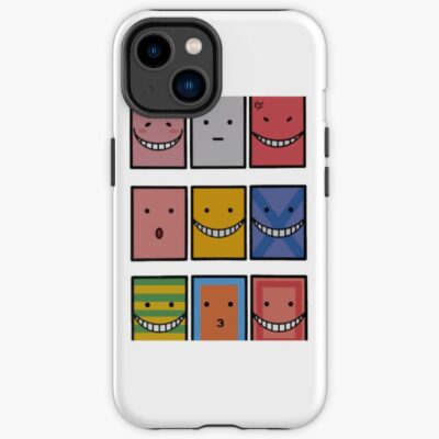 Assassination Classroom ! Koro Sensei All Faces Iphone Case Official Assassination Classroom Merch