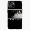 Karma Akabane Assassination Classroom In Japanese Iphone Case Official Assassination Classroom Merch