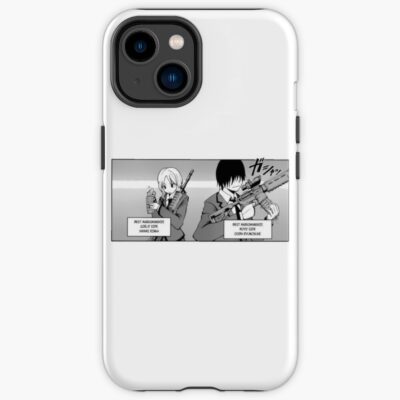 Manga Hayami Rinka And Chiba Ryunosuke Iphone Case Official Assassination Classroom Merch