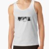 Anime Assassination Classroom Karma Eyes Red With Japanese Writing Tank Top Official Assassination Classroom Merch