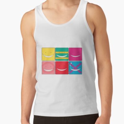 Assassination Classroom - Multiple Faces Tank Top Official Assassination Classroom Merch