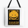 Assassination Classroom Koro Sensei Premium Tote Bag Official Assassination Classroom Merch