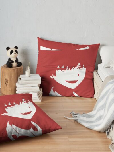 Karma Throw Pillow Official Assassination Classroom Merch