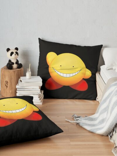 Assassination Classroom Throw Pillow Official Assassination Classroom Merch