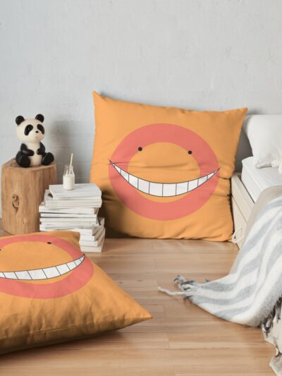 Assassination Classroom Right Answer Mood Throw Pillow Official Assassination Classroom Merch