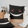 Smile Face Koro Sensei Assassination Classroom , Koro Smiling Face Throw Pillow Official Assassination Classroom Merch