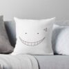 Assassination Classroom, Anime, Koro Throw Pillow Official Assassination Classroom Merch