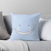 Assassination Classroom Sad Mood Throw Pillow Official Assassination Classroom Merch