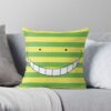 Korosensei Confident. Assassination Classroom Throw Pillow Official Assassination Classroom Merch