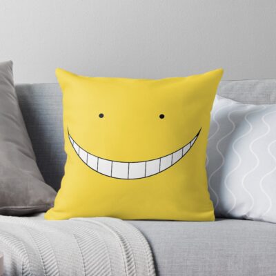 Assassination Classroom Throw Pillow Official Assassination Classroom Merch