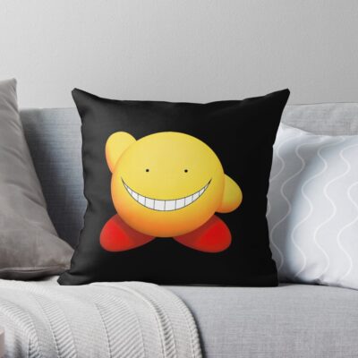 Assassination Classroom Throw Pillow Official Assassination Classroom Merch