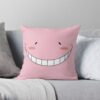  Assassination Classroom Throw Pillow Official Assassination Classroom Merch