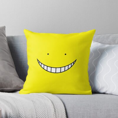 Koro Sensei Throw Pillow Official Assassination Classroom Merch