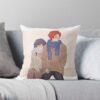 Enefue, Ansatsu Kyoushitsu, Akabane Karma, Okuda Manami Throw Pillow Official Assassination Classroom Merch