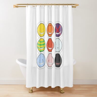 Assassination Classroom Shower Curtain Official Assassination Classroom Merch