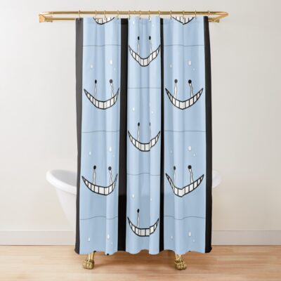 Assassination Classroom Koro Sensei Shower Curtain Official Assassination Classroom Merch