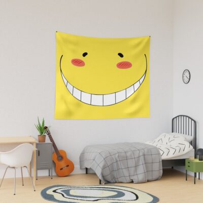 Koro Sensei Assassination Classroom , Korosensei Face Tapestry Official Assassination Classroom Merch