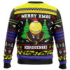 Merry Xmas Korosensei Assassination Classroom Ugly Christmas Sweater BACK mockup - Assassination Classroom Store