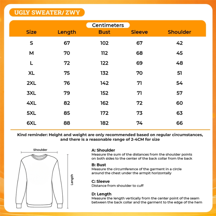 3D UGLY SWEATER - Assassination Classroom Store